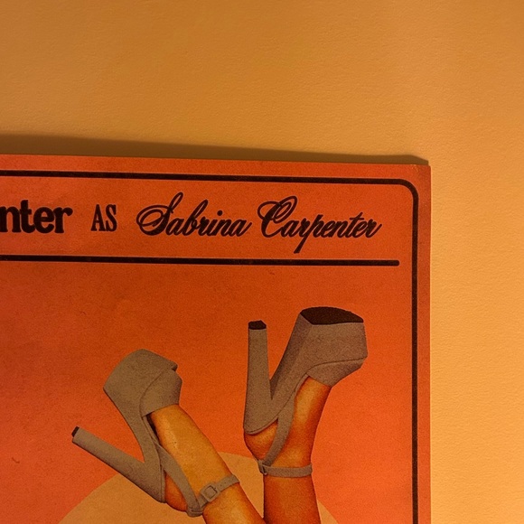 pink short n sweet tour poster, comes w confetti from the sabrina carpenter tour - Picture 3 of 5